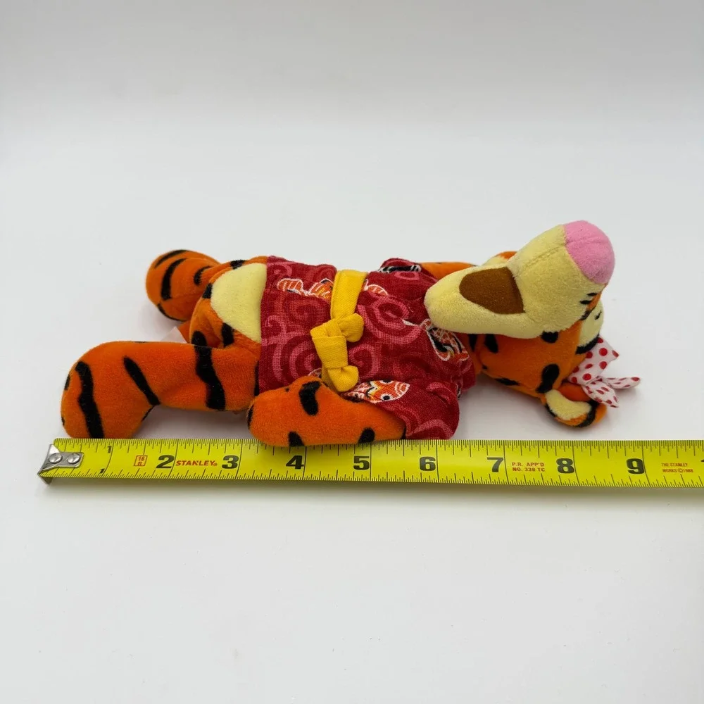 Rare Vtg 1987 Exclusive Disney Parks Tokyo Japan Kimono Tigger Bean Bag Plush 8